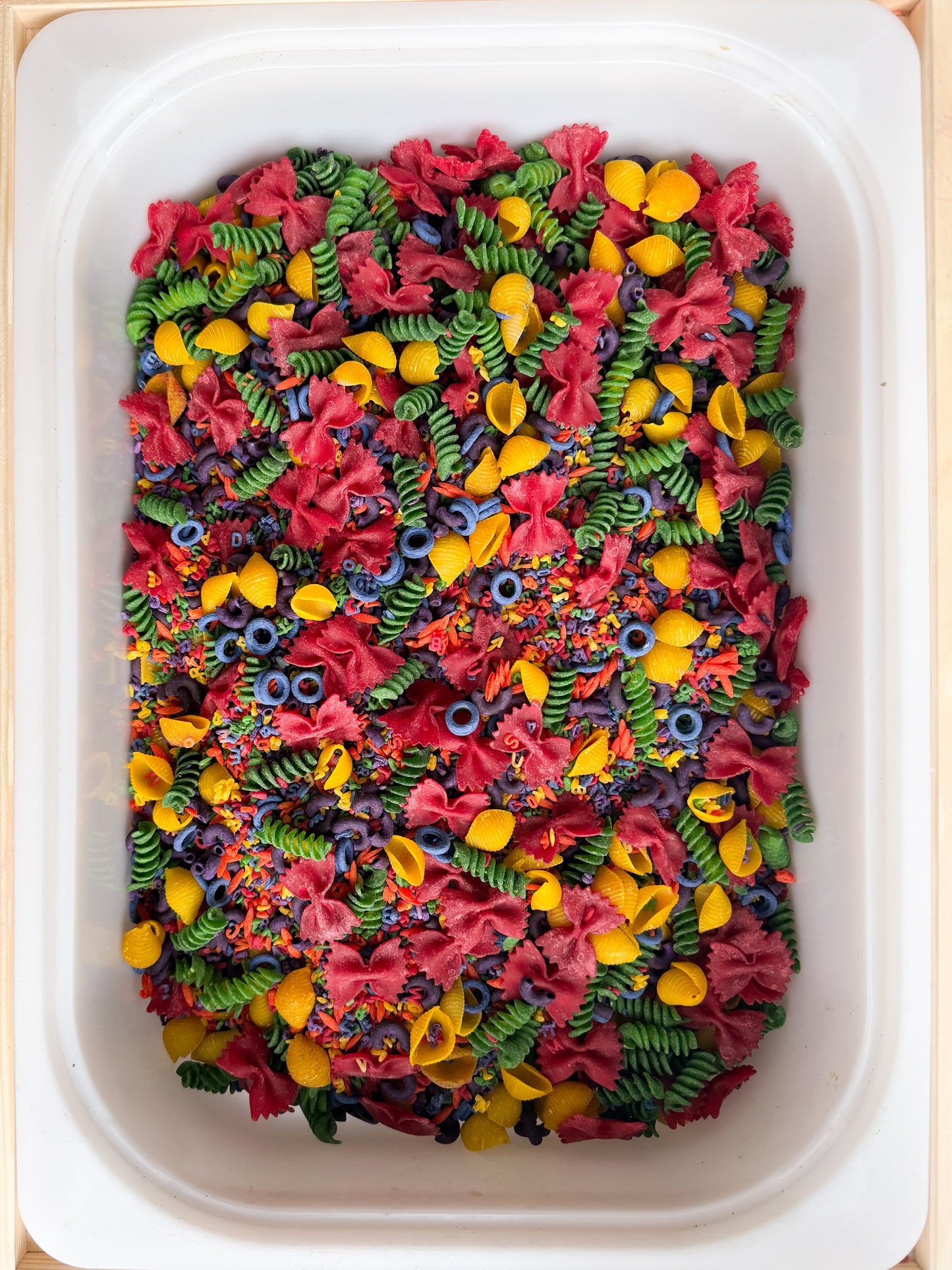 Rainbow Alphabet Party Sensory Filler